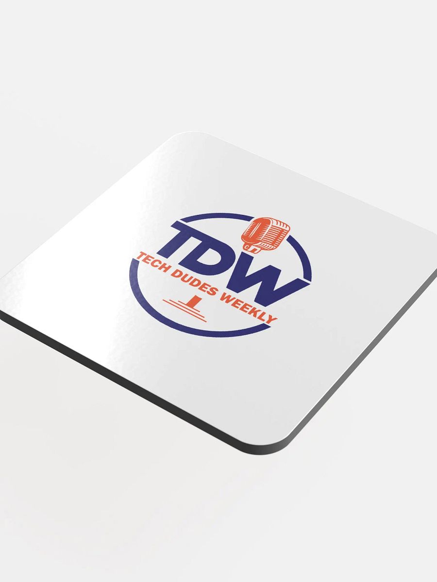 Tech Dudes Weekly Arctic White Coaster product image (4)