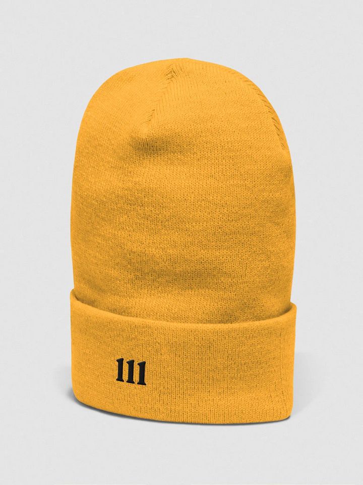111 Angel Number Cuffed Beanie product image (5)