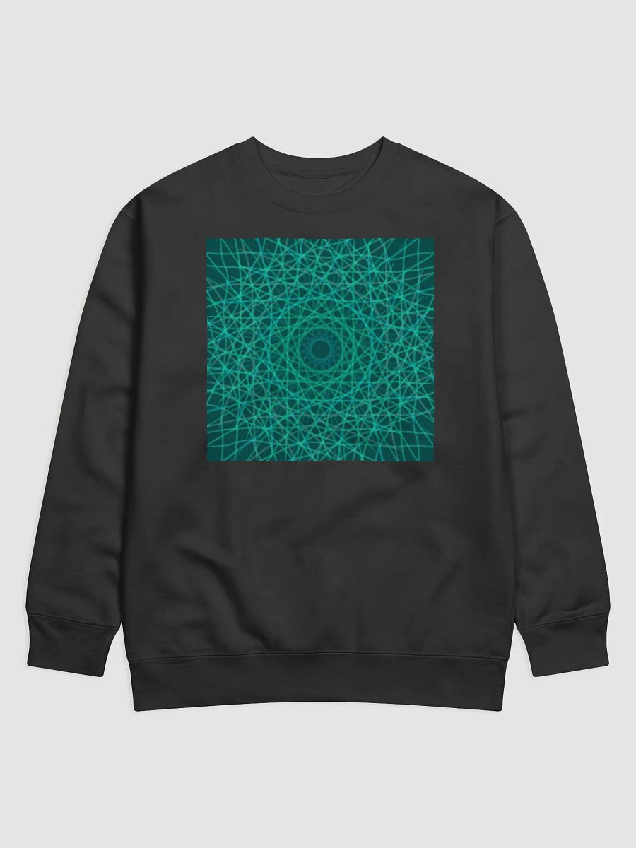 Starry Aqua Geometric Sweatshirt product image (1)