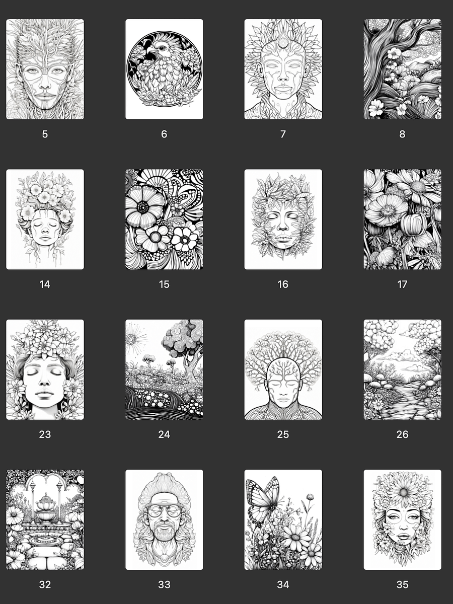 Mindfulness Coloring Book product image (3)