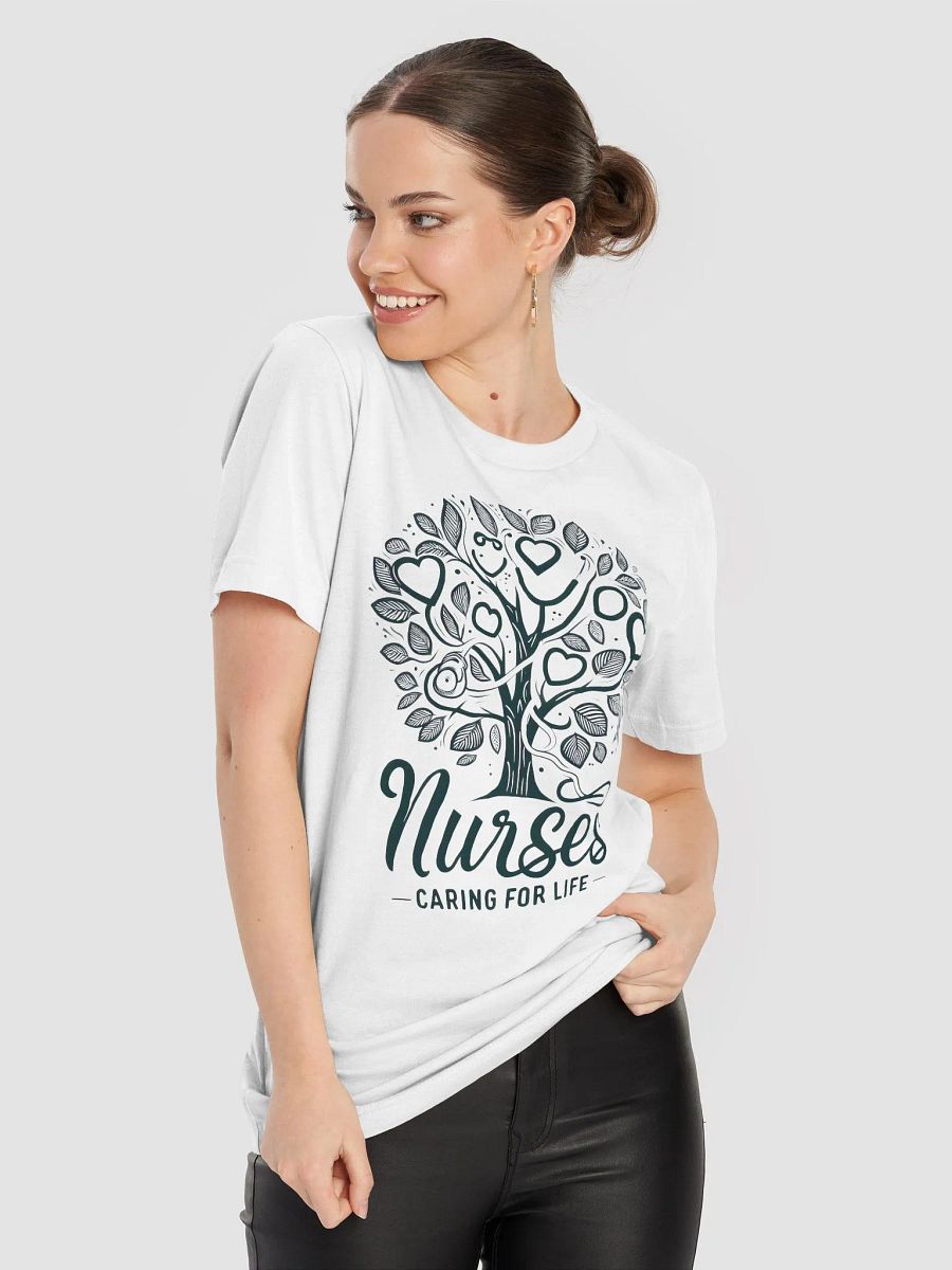 Nurses Caring for Life - Medical Symbols Tree T-Shirt product image (80)