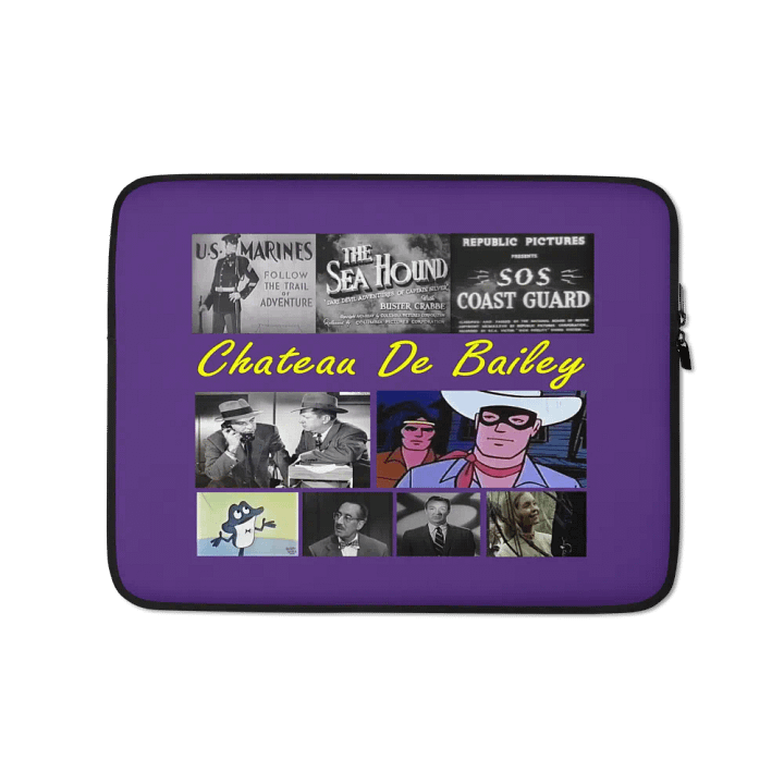 Retro Entertainment Laptop Sleeve product image (1)