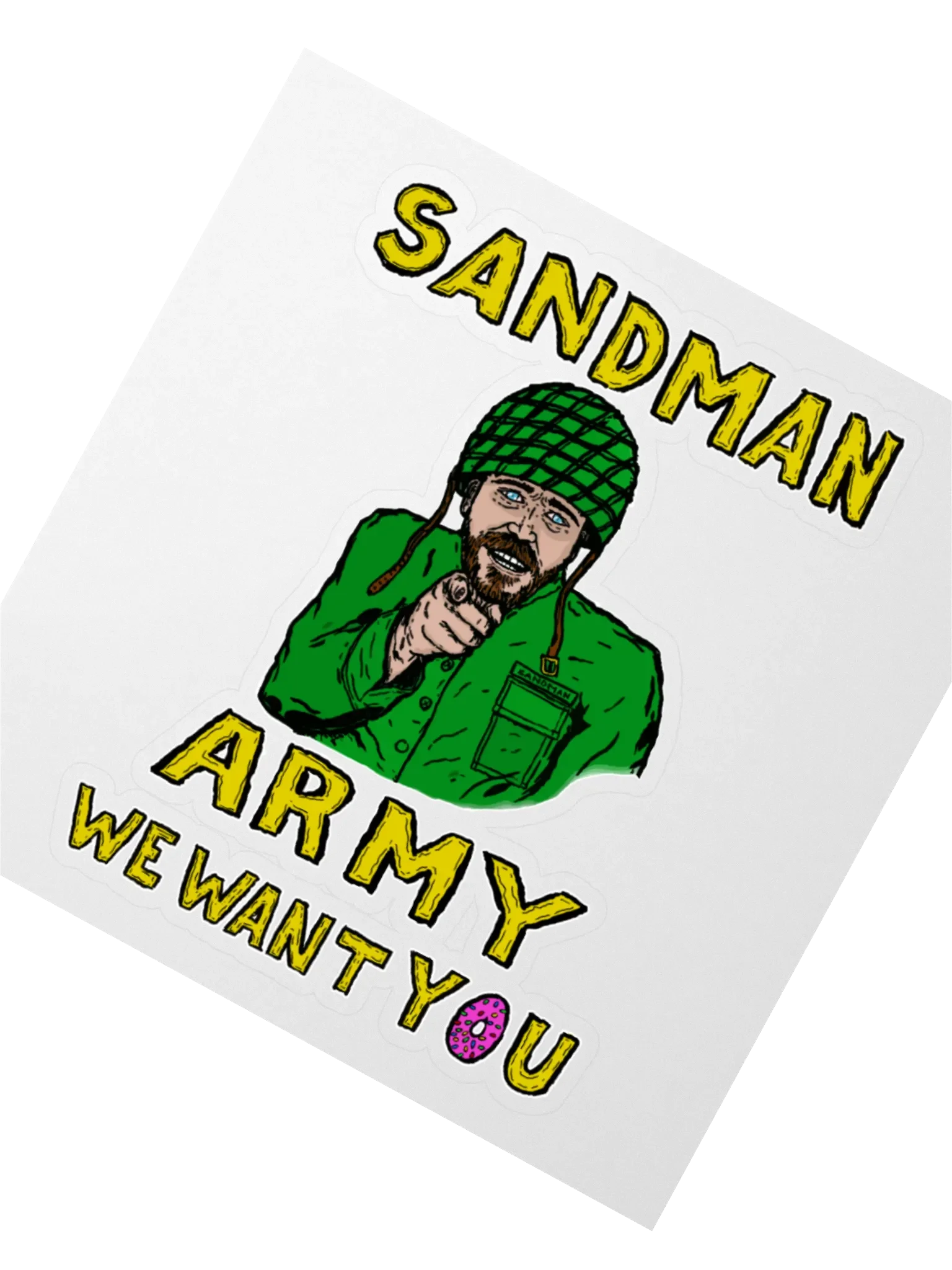 Sandman Army Sticker product image (2)