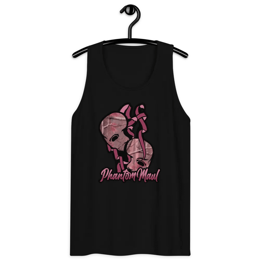 Pink Woodland Camo Logo Men's Tank Top product image (23)