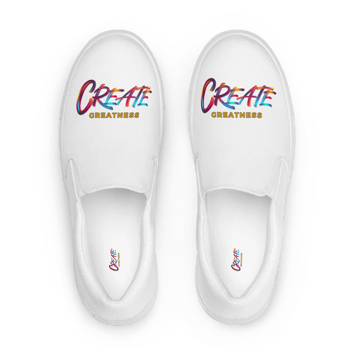 Create Greatness Slip-Ons product image (1)