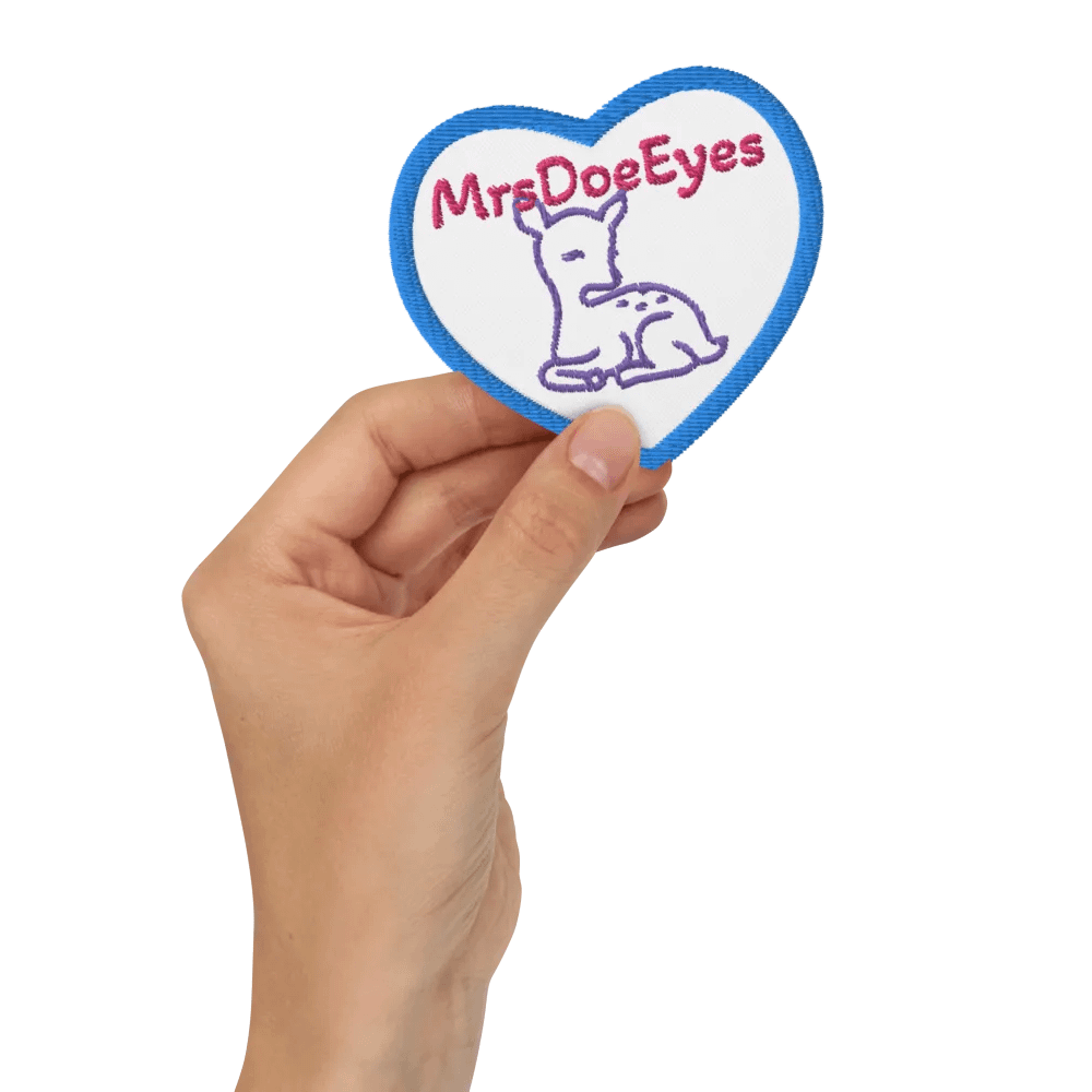 MrsDoeEyes white patch product image (2)