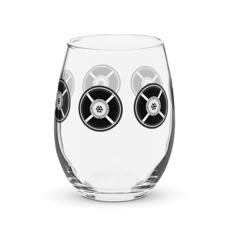 Viking Shield Stemless Wine Glass product image (4)