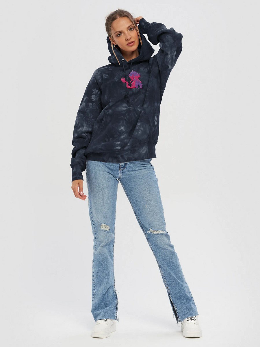 Supercharged Evolved Blue Champion Hoodie product image (6)