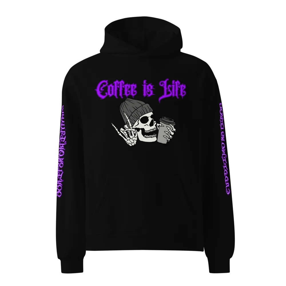 Coffee is Life Skeleton Hoodie product image (1)