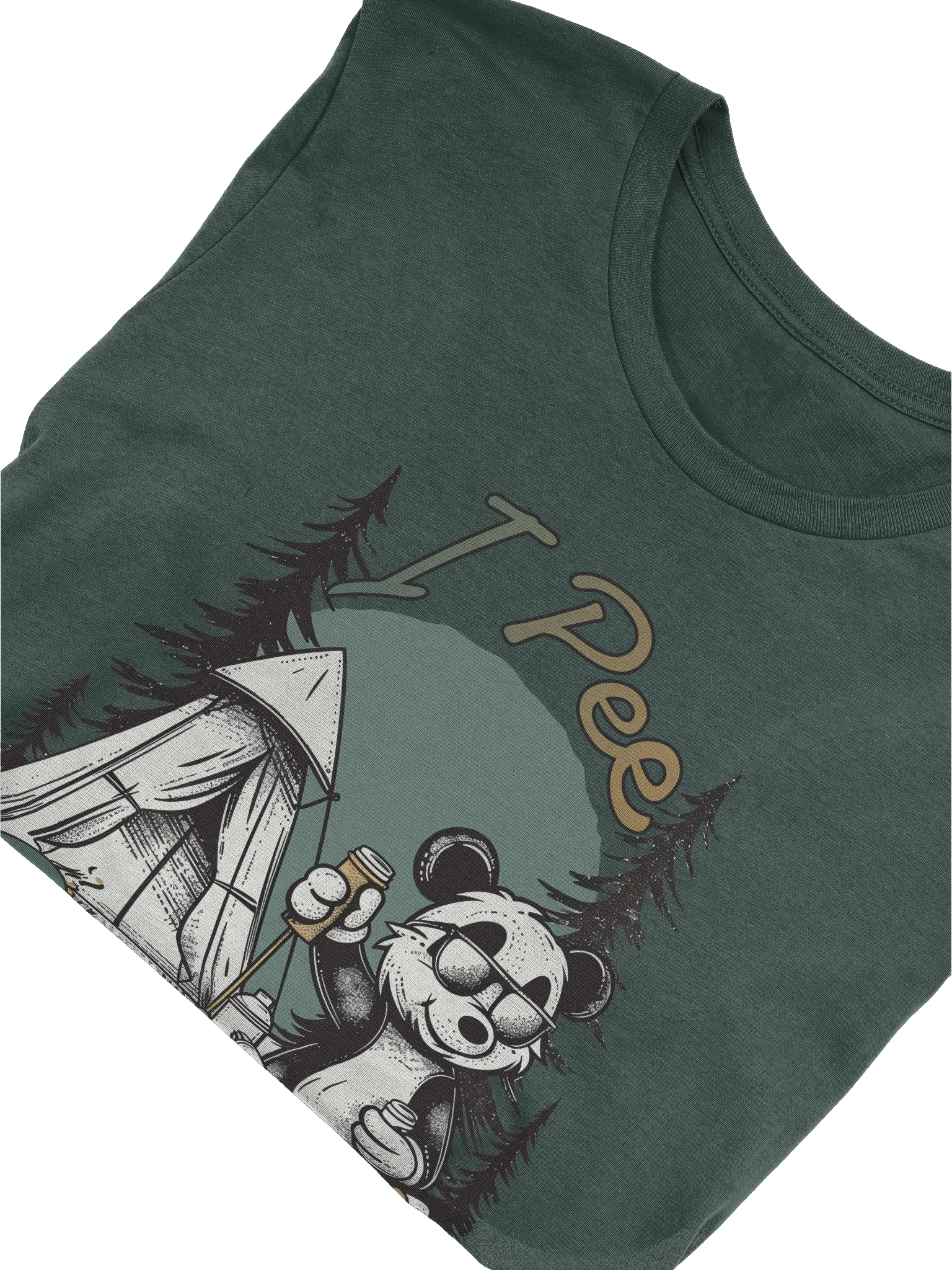 I Pee Outside - Funny Campfire T-shirt product image (5)