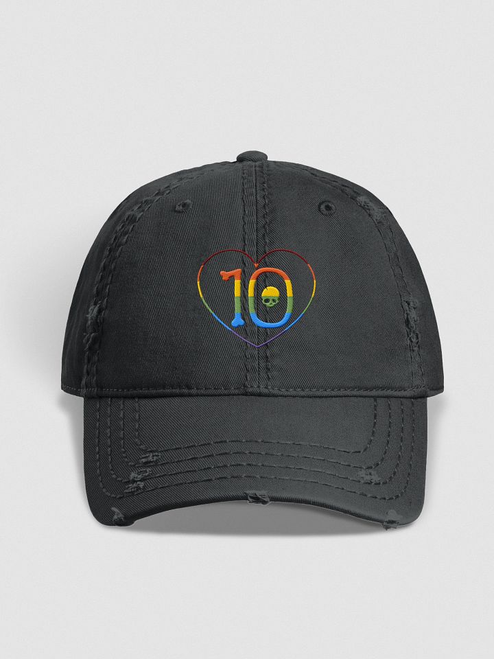 Rainbow Pride - Distressed Baseball Hat product image (1)