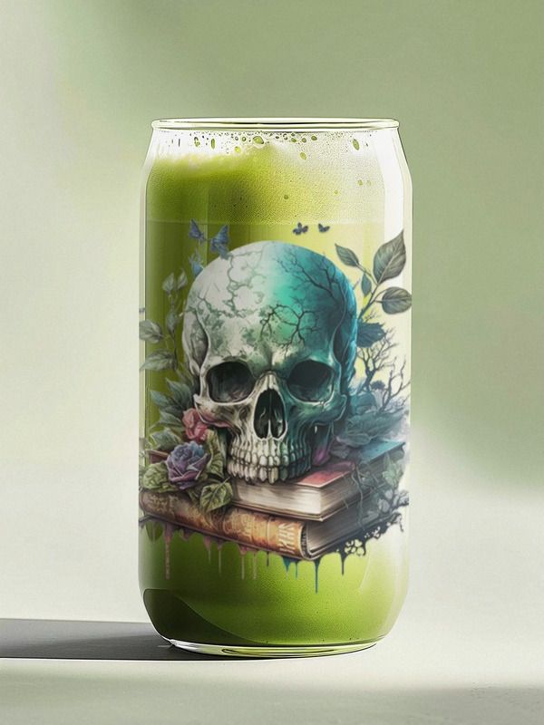 Memento Mori Can-Shaped Glass product image (1)