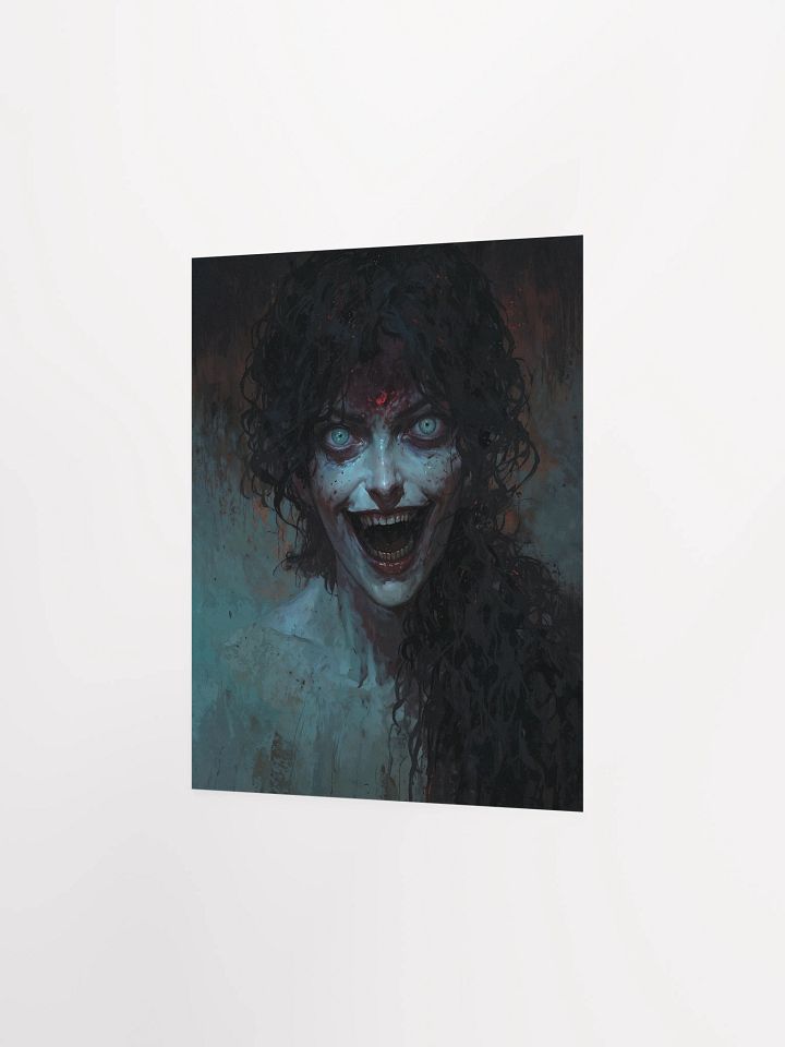 Screaming Azure Matte Poster product image (11)
