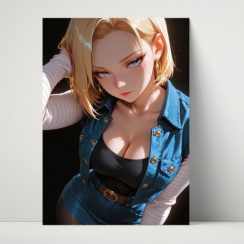 Four brand-new metal prints just dropped — bold, vibrant, and dangerously eye-catching. 🔥✨
Android 18’s icy stare, Komi’s mid...