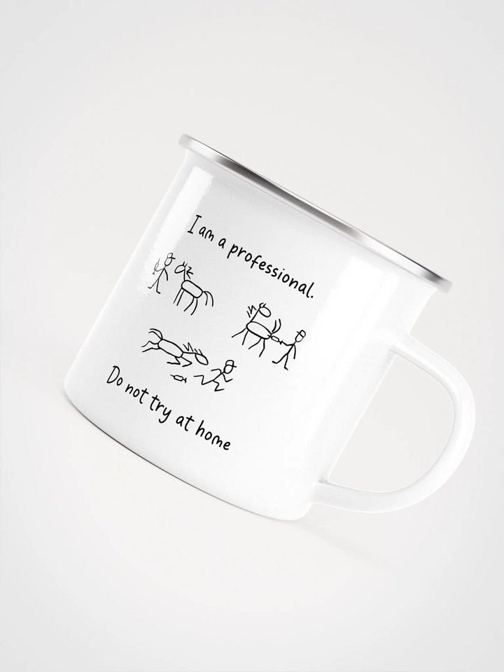 "Veterinary cartoon design" enamel Mug product image (2)