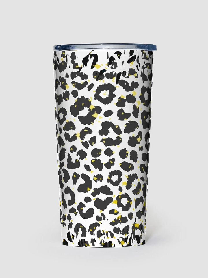 Leopard Print 20oz Stainless Steel Tumbler gift for entertainers safari lovers ladies men product image (1)
