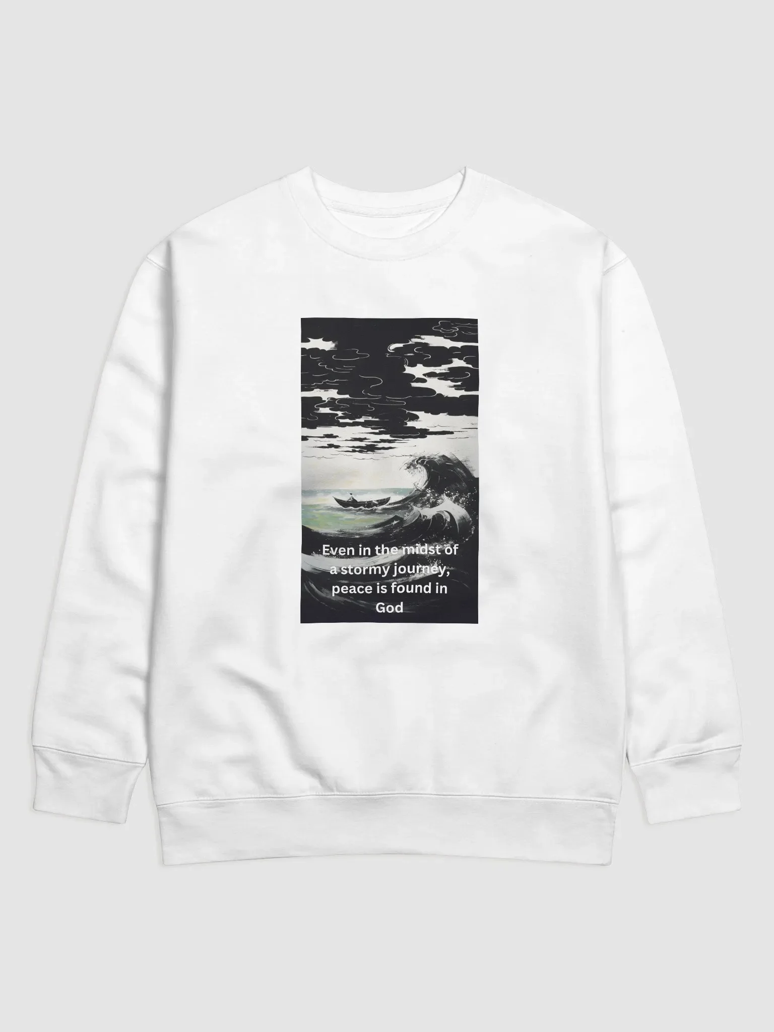 Serenity in the Storm Sweatshirt product image (1)