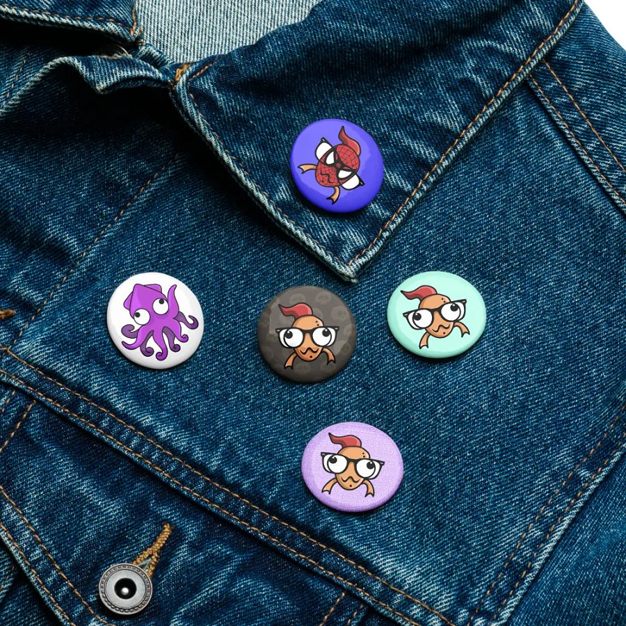 FEESH Logo Pin Set [5pk] product image (7)