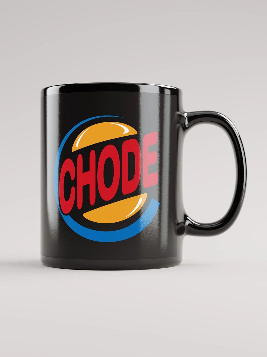 Chode Burger mug (black) product image (1)