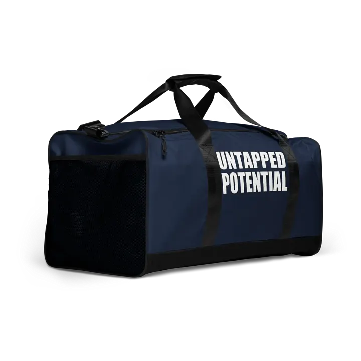 Untapped Potential Navy Blue Duffle Bag product image (2)