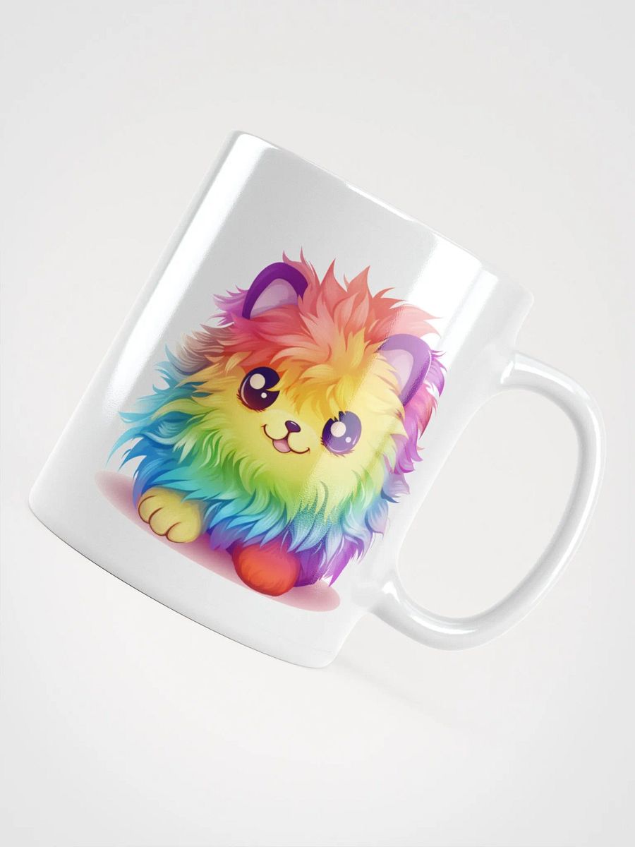 Fuzzy Ball of Love in a Rainbow of Colors Mug product image (4)