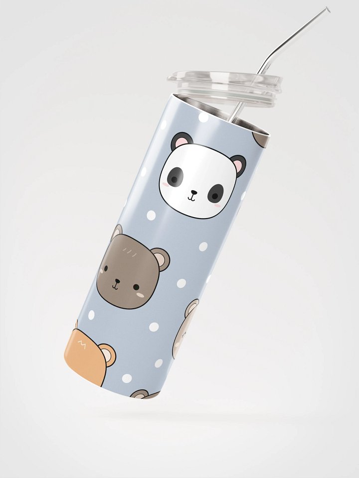 Bear Faces Stainless Steel Tumbler product image (2)