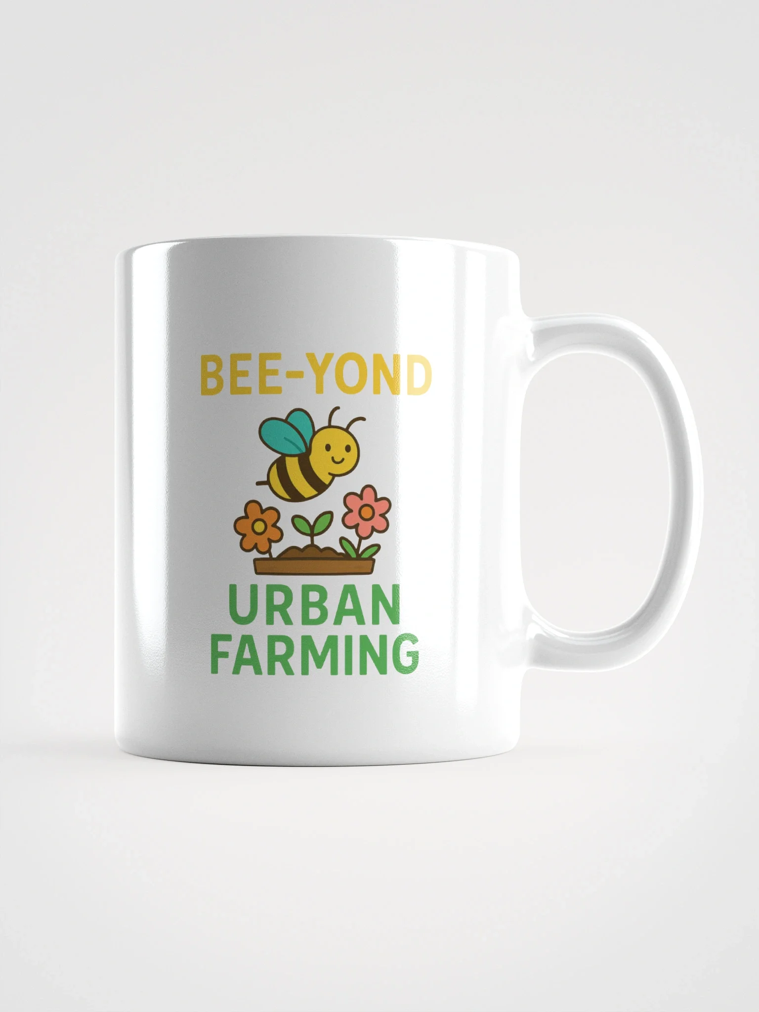 BEE-YOND URBAN FARMING Mug product image (2)