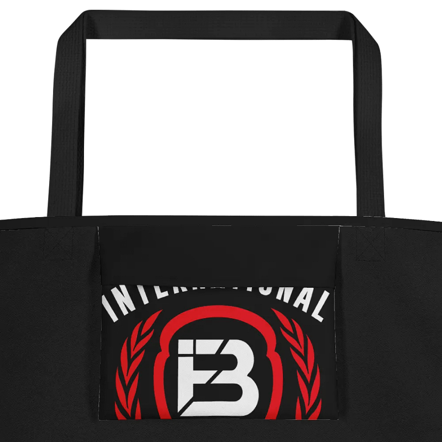 IFBNewsfeed.Org's All-Over Print Large Tote Bag w/ Pocket product image (4)