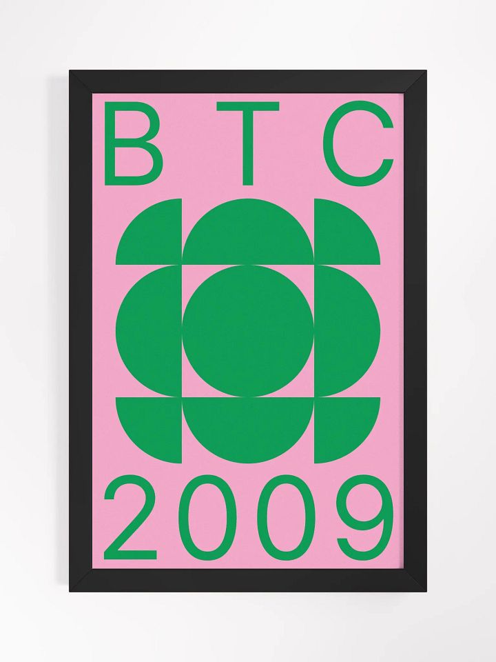 BTC 2009 (PINK) [framed] product image (1)