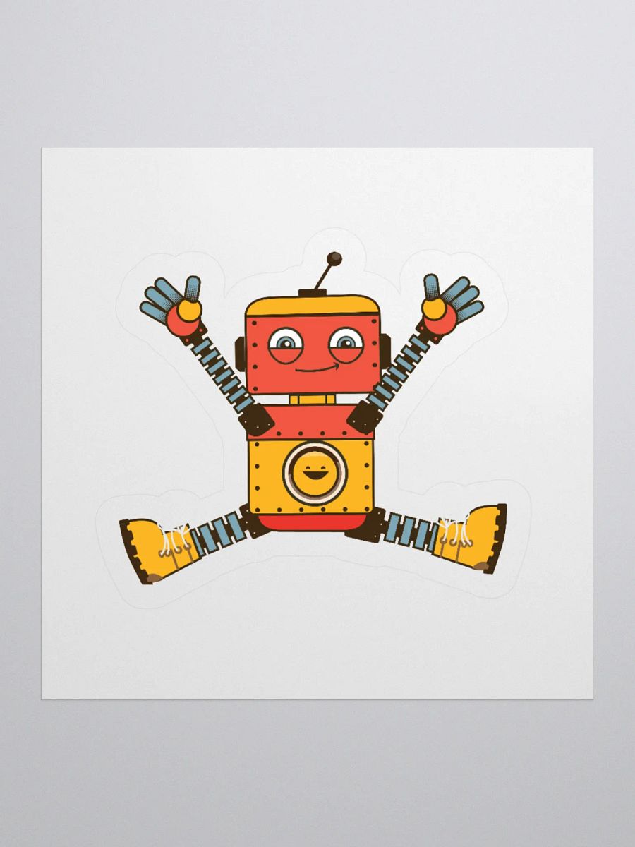 Jumping Rusty Sticker – Rusty's World product image (4)