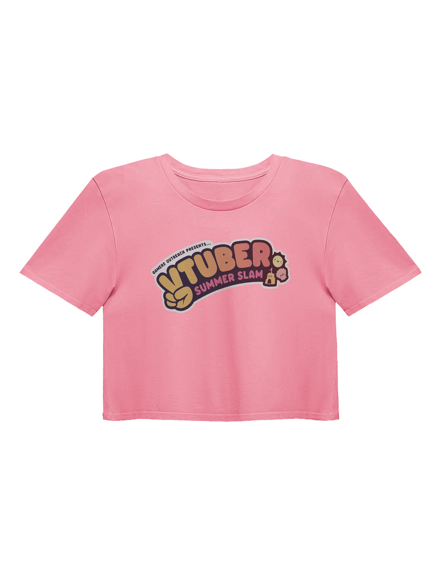 VTuber Summer Slam Womens Crop Top product image (1)