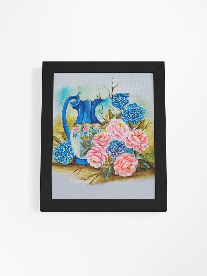 A Blue Jar Full of Flowers product image (8)