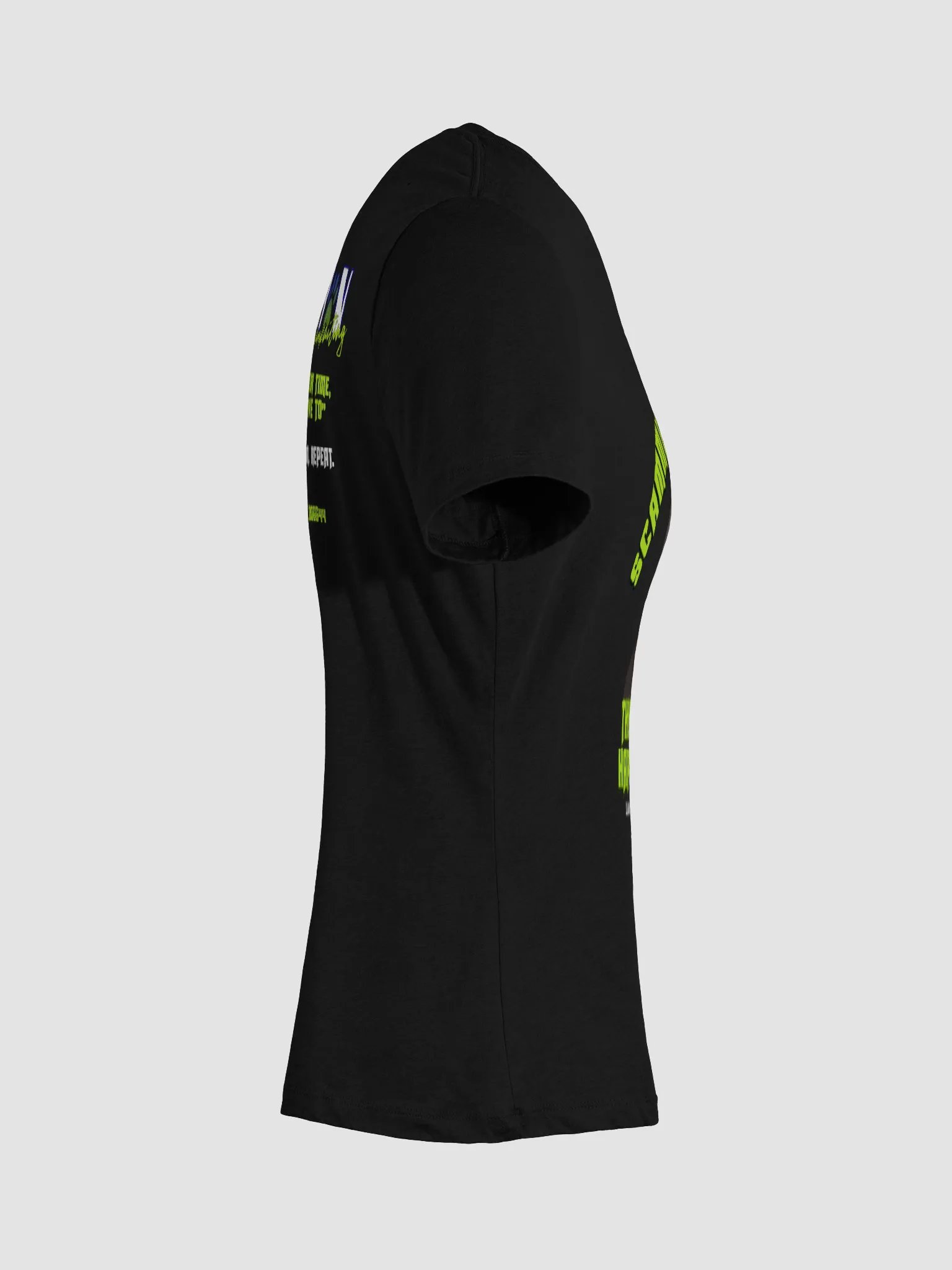 Scammers Beware V Neck Ladies T-Shirt product image (55)