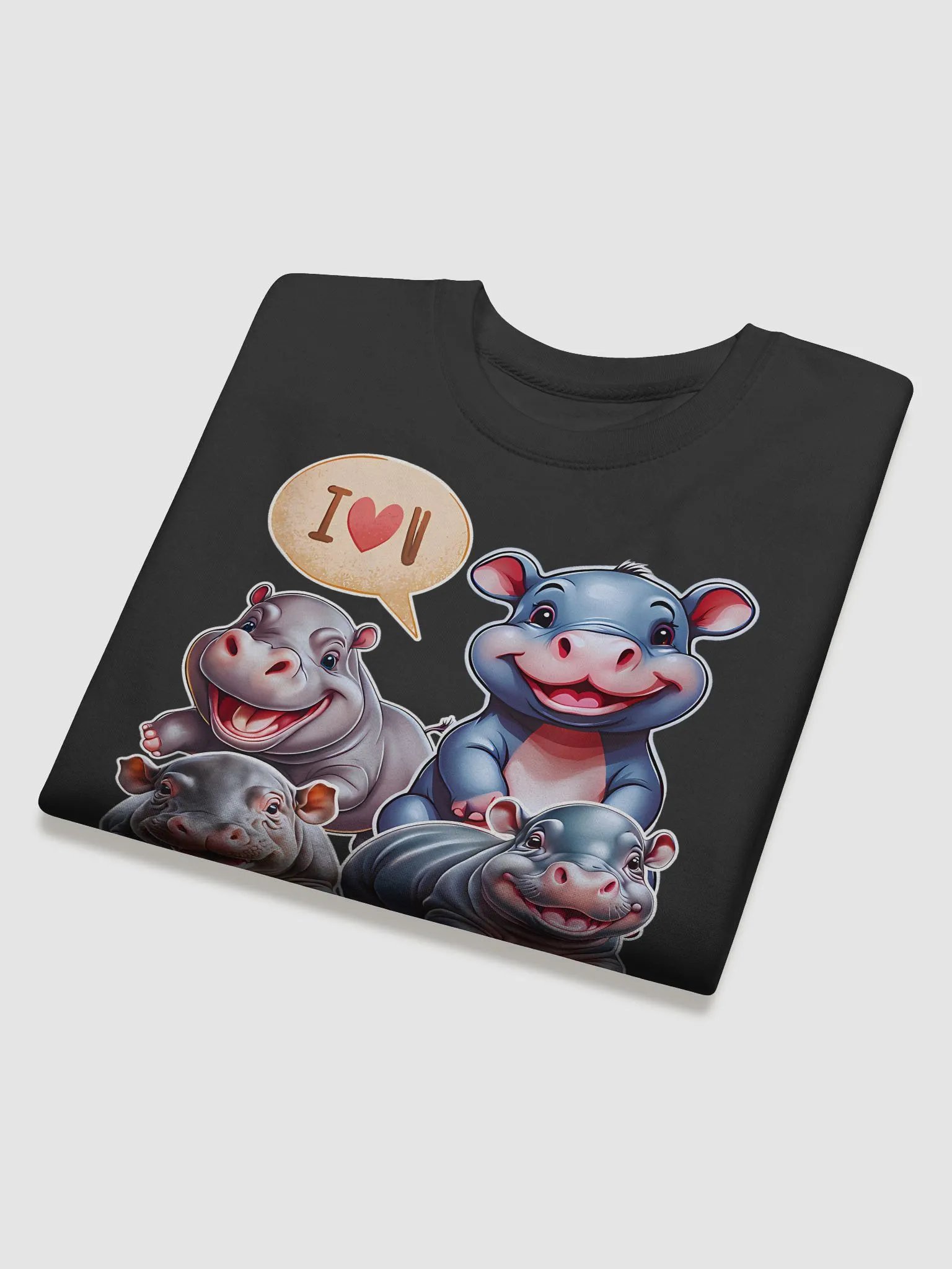 Famous Baby Pigmy Moo Deng Sweatshirt product image (4)