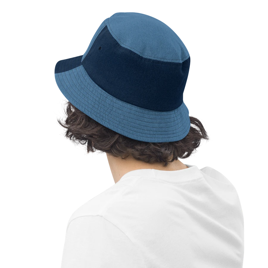 Spotify's Free Features - Colored | Tall Font ( Denim Bucket Hat) product image (21)