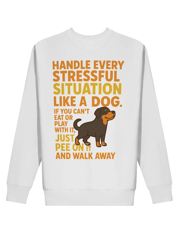 Rottweiler Pawsitive Attitude Premium Sweatshirt product image (9)