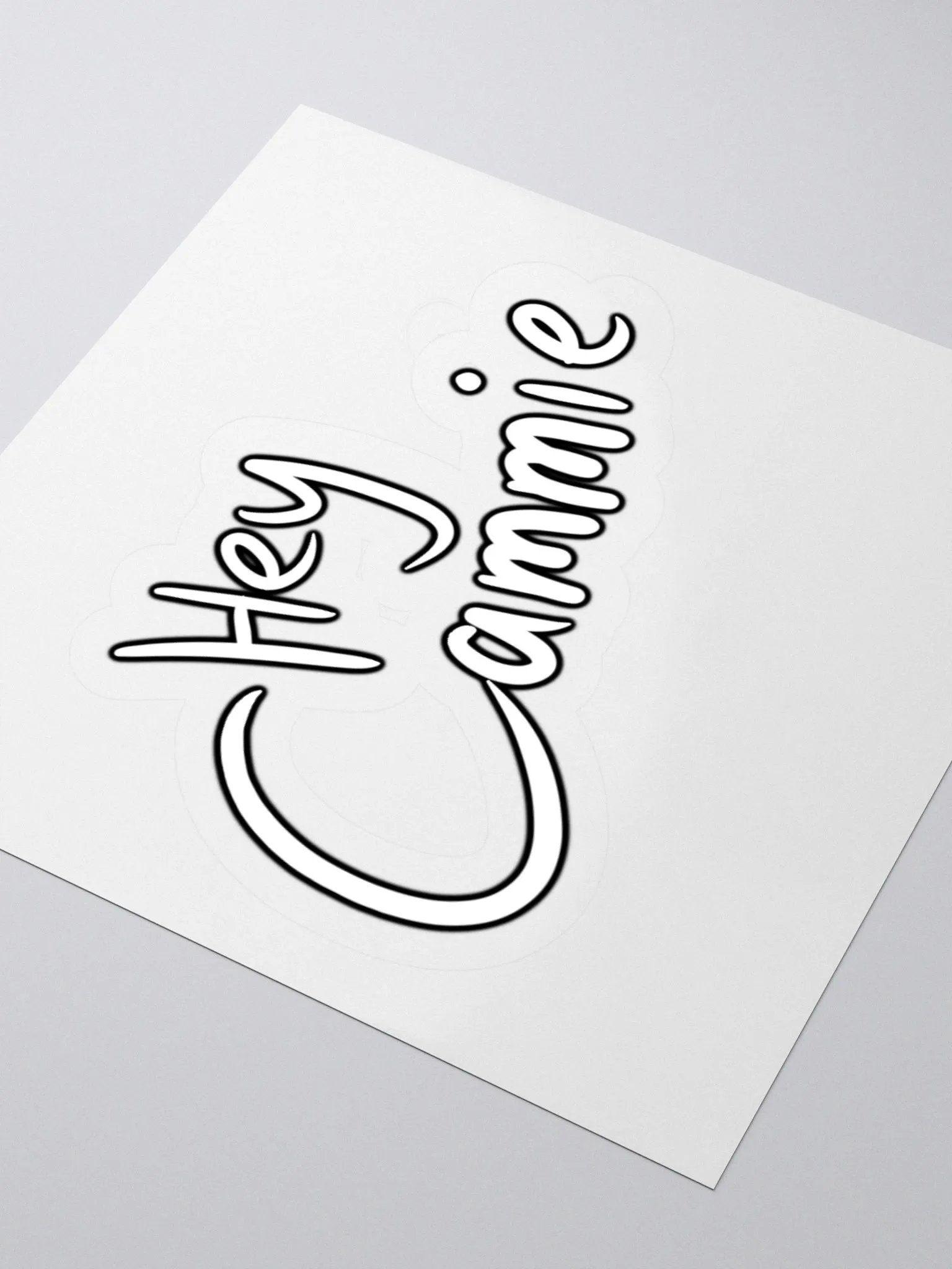 Hey Cammie Logo - Sticker product image (3)