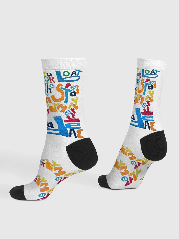 Row Row Row Your Boat Crew Socks product image (1)