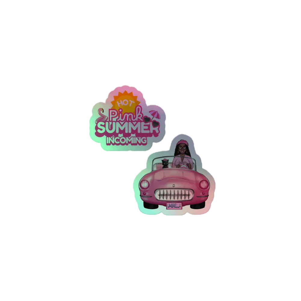 Hot Pink Summer Stickers product image (1)