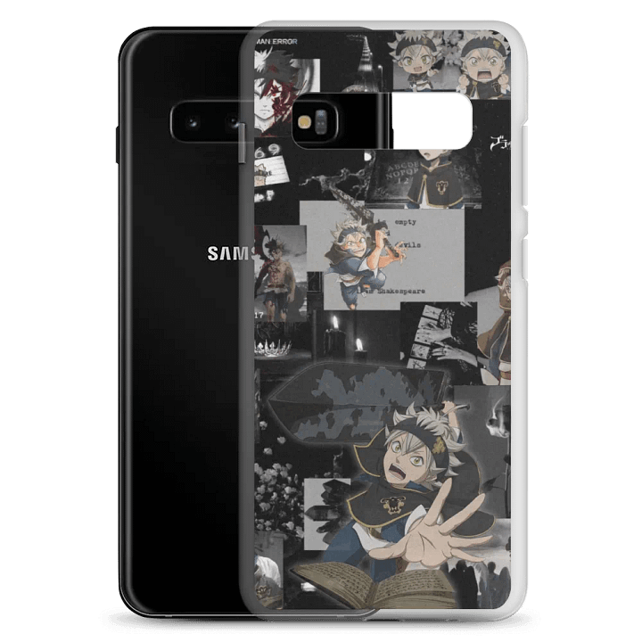 XBOYI x MILA x Black Clover ASTA | Samsung Clear Case product image (20)