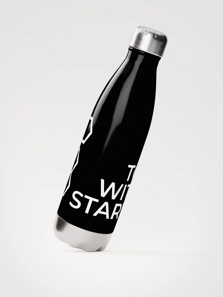 Stainless Steel Water Bottle Black product image (2)