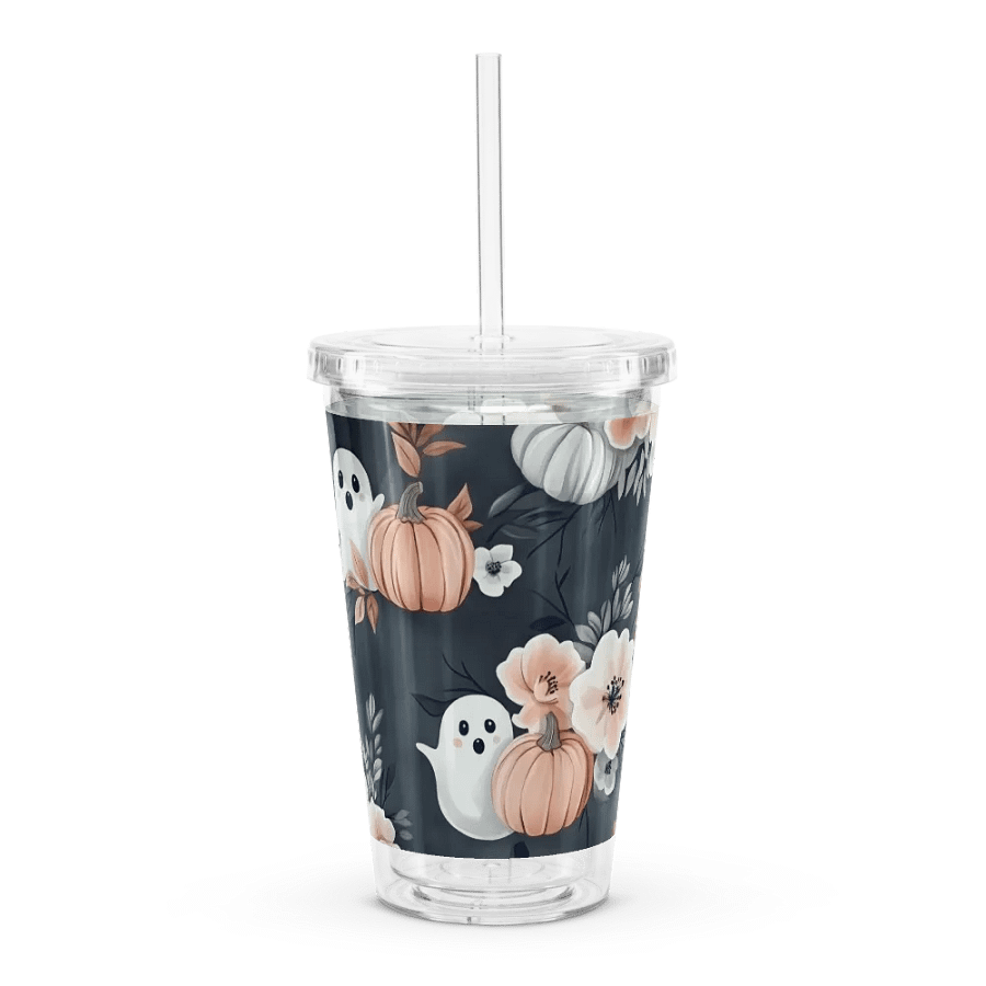 Halloween Ghosts Clear Tumbler product image (4)