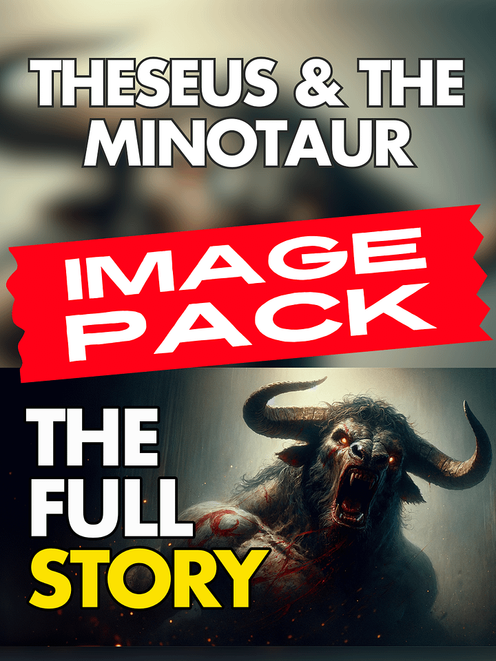 Theseus and the Minotaur Digital Images Pack product image (1)