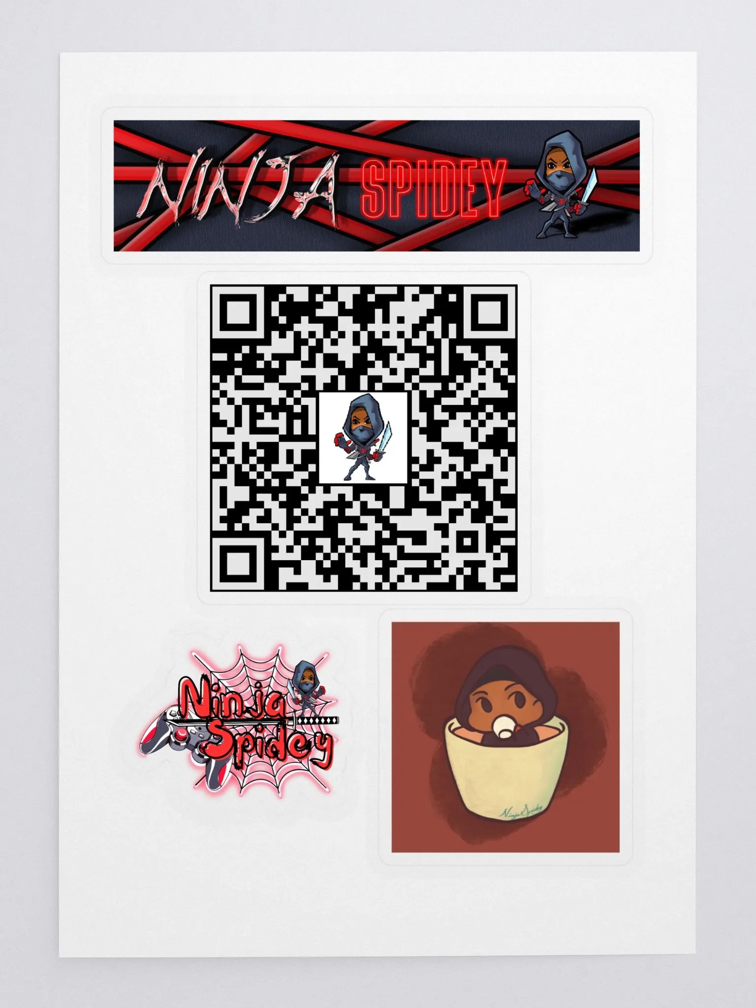 NinjaSpidey Sticker Set 2 product image (3)