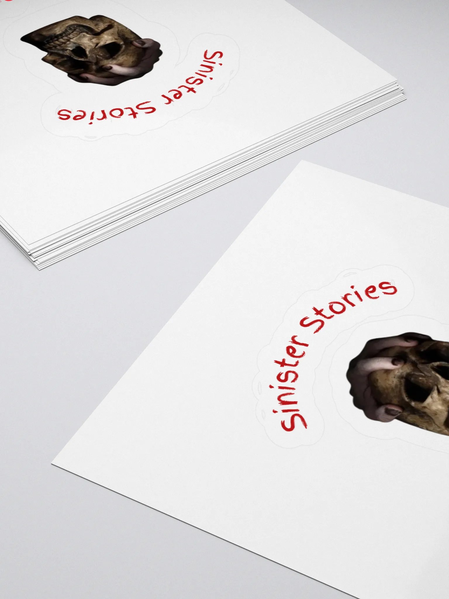 Sinister Skull Grip Sticker – Limited Edition Horror Decal product image (13)