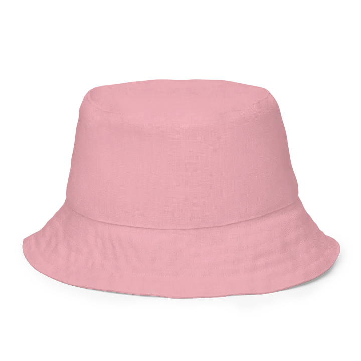 Light Summer Pink Reversible Bucket Hat product image (2)