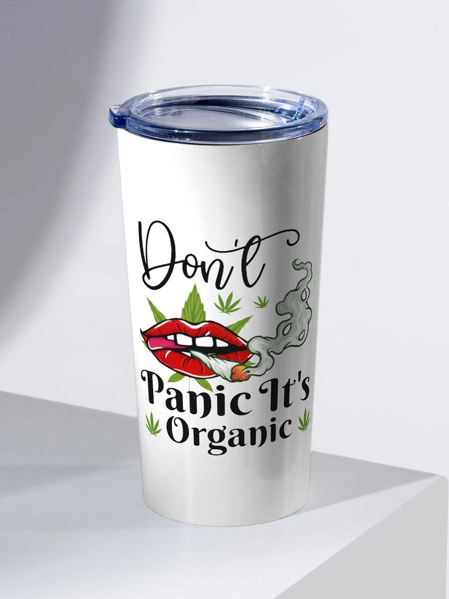 Don't Panic It's Organic - Adult Tumbler product image (2)