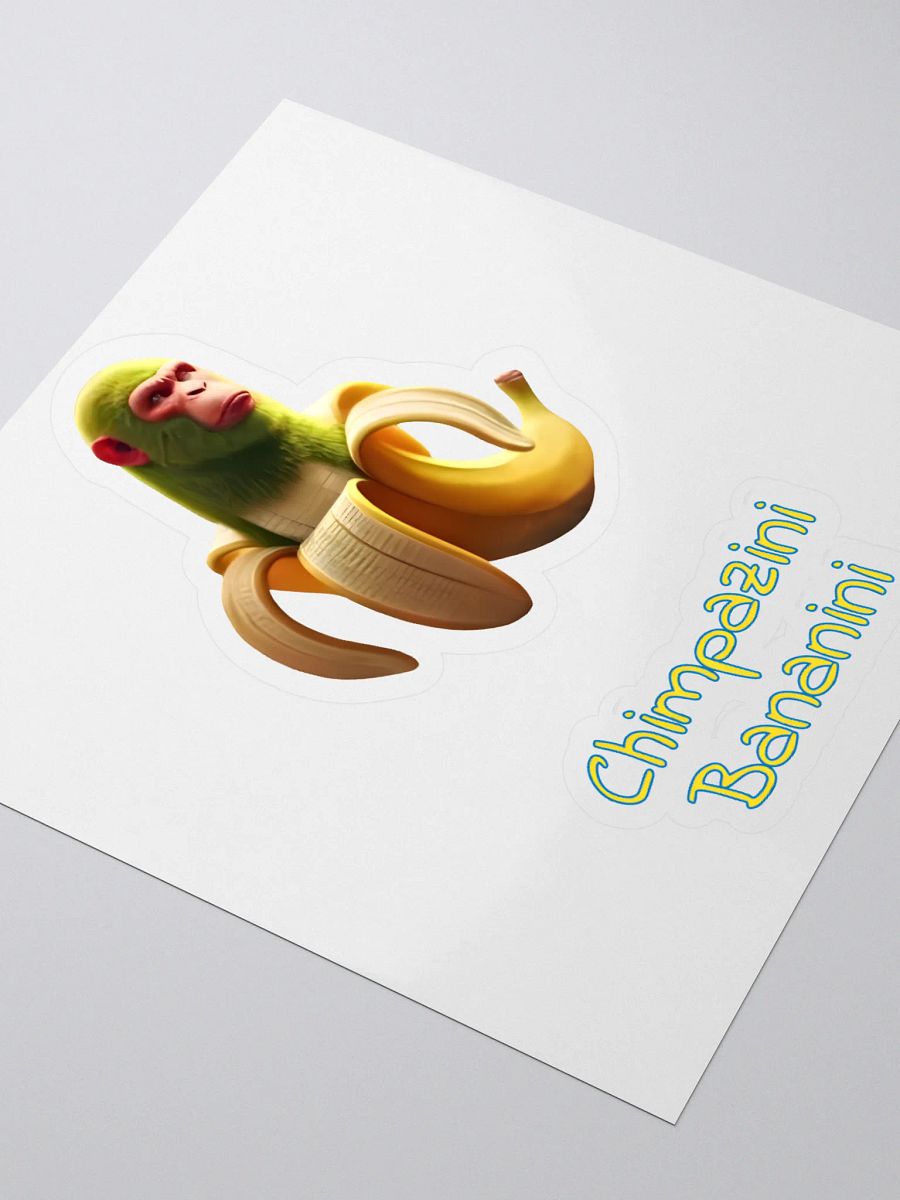 CHIMPANZINI BANANINI - STICKER product image (3)