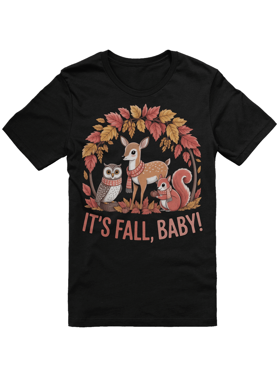 Autumn Critters Scarf Tee product image (1)