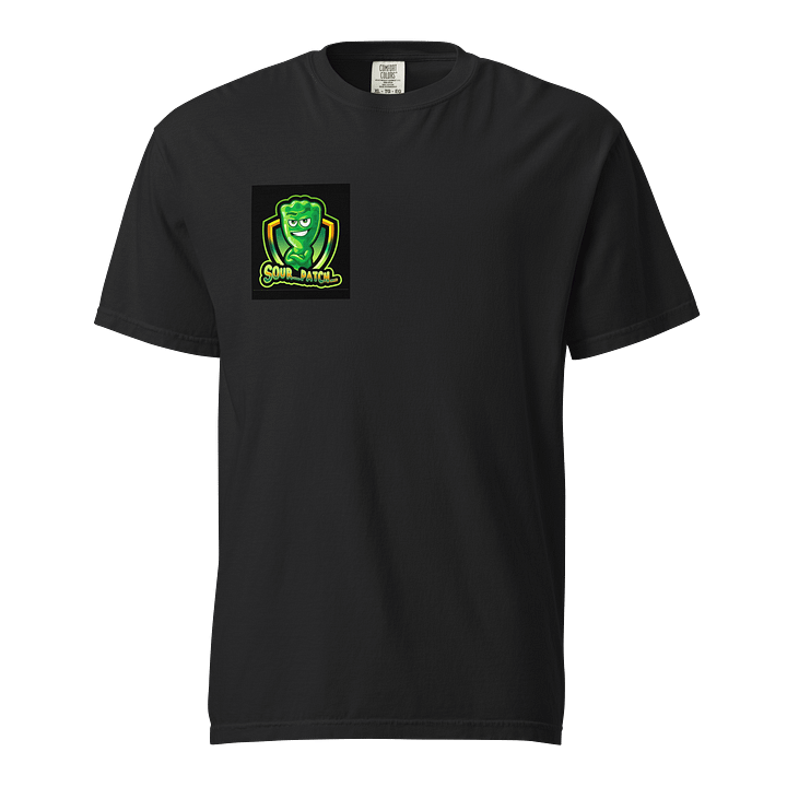 Black t-shirt with logo product image (1)